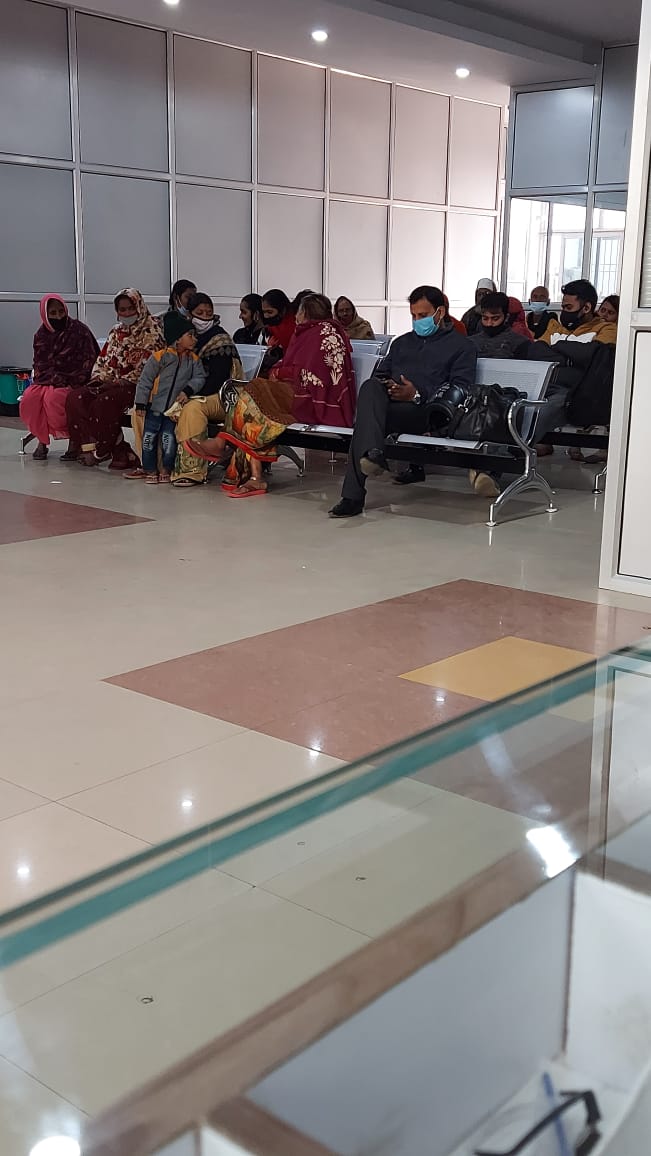 waiting area